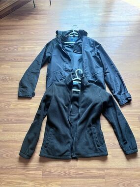 Columbia Women’s Black 2-in-1 Ski & Snow Jacket with Fleece Liner